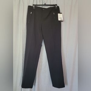 NWT Zac & Rachel Bond 18 black pull-on dress pants size 8